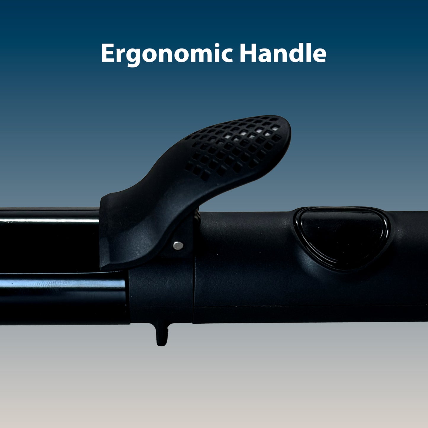 BOUNCI Travel Curling Iron 1 Inch, Dual Voltage, 5 Adjustable Temperatures, Black