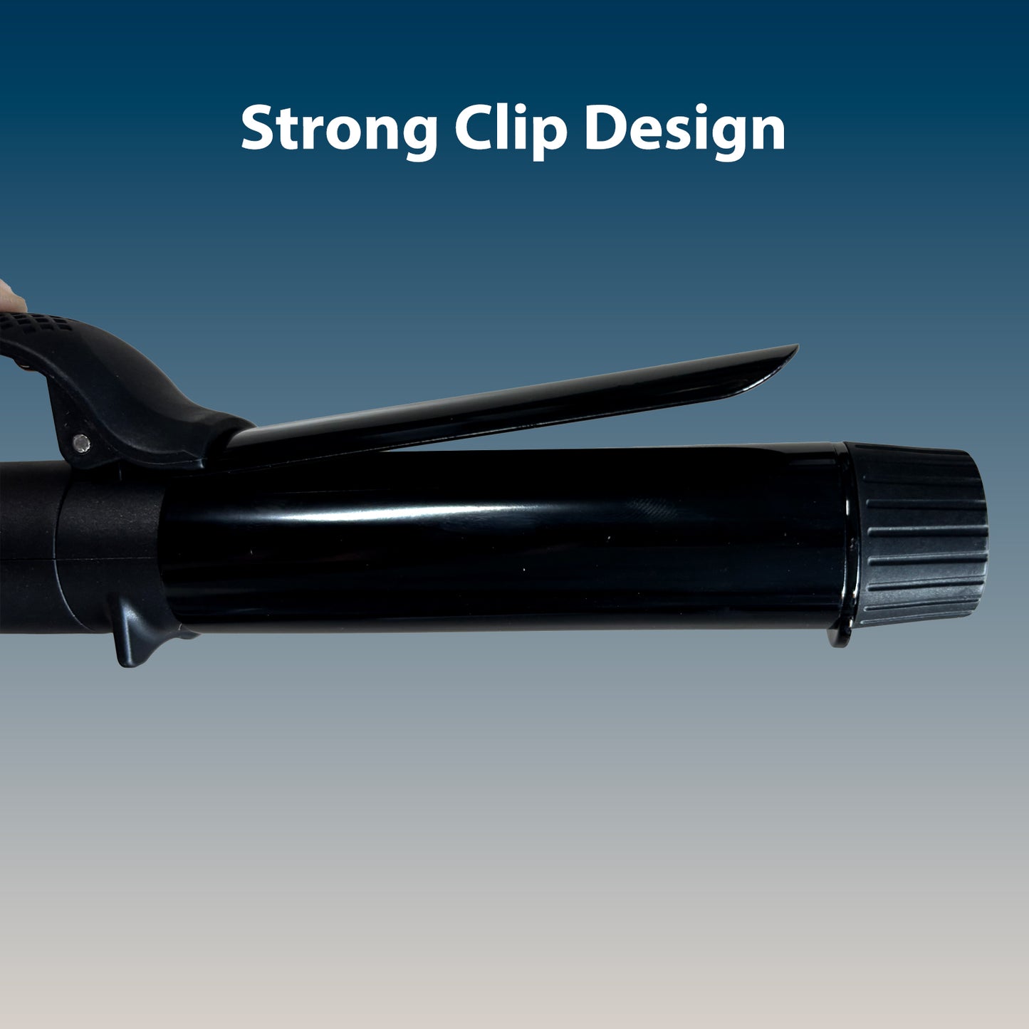 BOUNCI Travel Curling Iron 1 Inch, Dual Voltage, 5 Adjustable Temperatures, Black